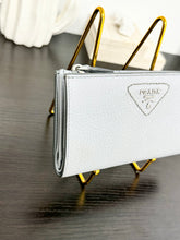 Load image into Gallery viewer, PRADA Large Leather Wallet in Pale Blue
