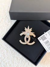 Load image into Gallery viewer, CHANEL 23P Classic CC Logo Gold, Blue, Pink &amp; Crystal Brooch

