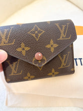 Load image into Gallery viewer, LOUIS VUITTON Monogram Canvas Victorine Compact Wallet
