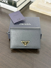 Load image into Gallery viewer, PRADA Small Saffiano Leather Wallet in Black
