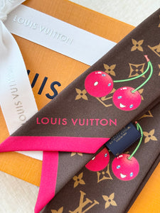 LOUIS VUITTON LV x TM Takashi Murakami Monogram Cerise Bandeau / Brown