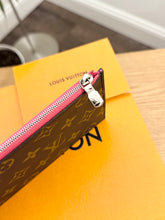 Load image into Gallery viewer, LOUIS VUITTON 2024 Monogram Canvas Zippy Coin Purse in Pondichery Pink
