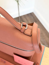 Load image into Gallery viewer, LORO PIANA Grained Calfskin L27 Extra Pocket Pouch in Kummel
