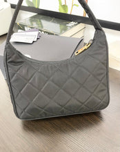 Load image into Gallery viewer, PRADA Tessuto Nylon Impuntu Quilted Shoulder Bag in Black
