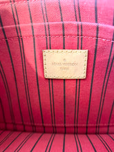 Load image into Gallery viewer, LOUIS VUITTON Neverfull MM Monogram Pochette Wristlet Pouch - Cherry
