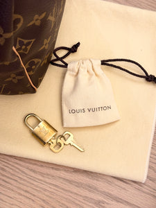 LOUIS VUITTON Monogram Speedy 30 Satchel Bag