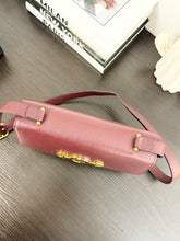 Load image into Gallery viewer, GUCCI Zumi Grain Leather Shoulder Bag in Burgundy
