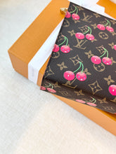 Load image into Gallery viewer, 🍒 LOUIS VUITTON LV x TM Takashi Murakami Monogram Cherry Toiletry Pouch
