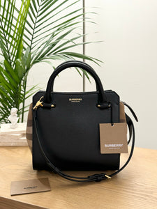 BURBERRY Mini Banwell Tote Bag in Black