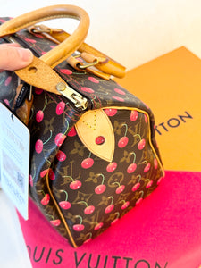 LOUIS VUITTON LV x TM Takashi Murakami Monogram Cherry Speedy 25