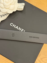 Load image into Gallery viewer, CHANEL Lambskin CC Chain Belt in Black - 85/34
