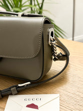 Load image into Gallery viewer, GUCCI Petite GG Mini Shoulder Bag in Brown Leather
