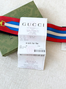 GUCCI GG Printed Silk Twill Scarf / Multicolor