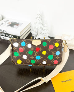 LOUIS VUITTON 2023 - LIMITED EDITION - LV x YK Monogram Multi Pochette Accessoires