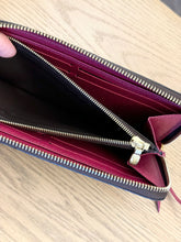 Load image into Gallery viewer, LOUIS VUITTON Clémence Monogram Zippy Wallet in Fuchsia
