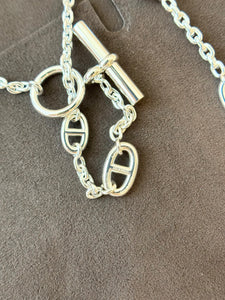 HERMES 2025 Farandole Long Necklace 80 / Sterling Silver Hardware