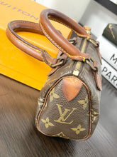 Load image into Gallery viewer, LOUIS VUITTON Vintage Monogram Nano Speedy Bag
