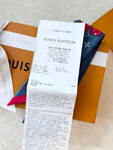 LOUIS VUITTON LV x TM Takashi Murakami Monogram Cherry  Denim Cerise Bandeau