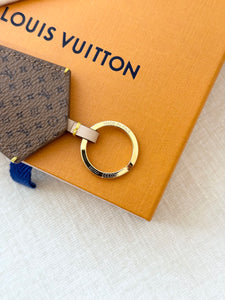 LOUIS VUITTON 2025 Monogram LV Dog Bag Charm