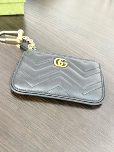 GUCCI GG Marmont Key Case in Black