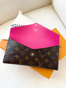 LOUIS VUITTON 2025 Monogram Canvas Kirigami Organizer / Pondicherry Pink
