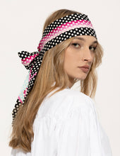 Load image into Gallery viewer, GUCCI Polka Dot Print Silk Headscarf / M
