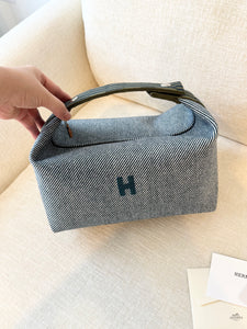 HERMES Bride-a-Brac H Natte Case / Large Model