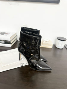 PAUL ANDREW Banner patent-leather ankle boots - EU37