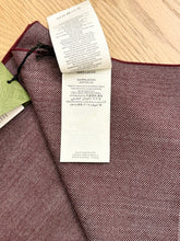 Load image into Gallery viewer, [SOLD] GUCCI 2023 GG Logo Wool Scarf in Burgundy
