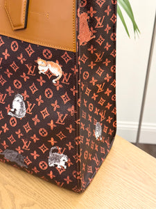 • LIMITED EDITION • LOUIS VUITTON Catogram City Steamer Cabas XXL Tote Bag