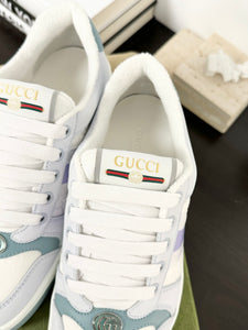 GUCCI 2024 Women’s Screener Sneaker in Light Blue - EU37.5