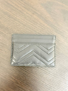 GUCCI GG Marmont Card Case in Black