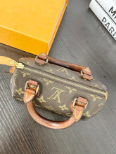 Load image into Gallery viewer, LOUIS VUITTON Vintage Monogram Nano Speedy Bag
