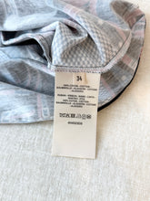 Load image into Gallery viewer, HERMES &quot;Lettres Equestres&quot; Drawstring Cotton Dress / EU34
