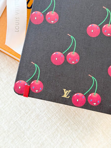 🍒 LOUIS VUITTON 2025 LV x TM Takashi Murakami Cherry  Jane Notebook MM