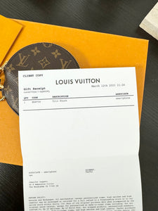 LOUIS VUITTON 2023 Monogram Mini Round Coin Purse