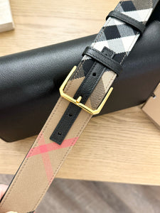 BURBERRY Mackford Crossbody Bag in Black