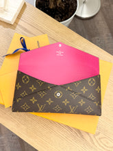 Load image into Gallery viewer, LOUIS VUITTON 2024 Monogram Canvas Kirigami Organizer in 
Pondichery Pink
