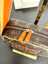 Load image into Gallery viewer, ▪️SOLD▪️LOUIS VUITTON Monogram Perforated Mini Trocadero Shoulder Bag in Orange
