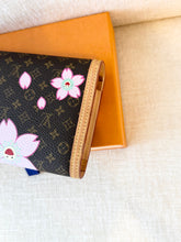 Load image into Gallery viewer, LOUIS VUITTON Takashi Murakami Cherry Blossom Monogram Long Wallet
