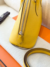 Load image into Gallery viewer, Hermès Mini 1923 Bolide Bag / Sun Chevre Mysore / Palladium Hardware
