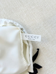 GUCCI Moon Calfskin Torchon Double G 25mm Belt - Hibiscus Red / 85