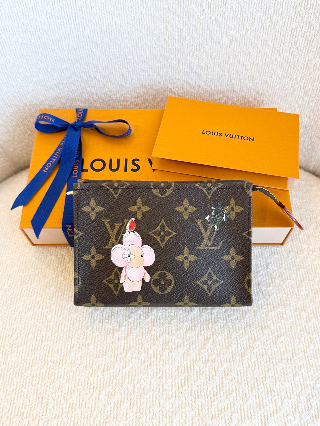 ✨NEW✨LOUIS VUITTON 2025 “Vivienne Holidays” Monogram Toilet Pouch - Small
