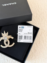 Load image into Gallery viewer, CHANEL 23P Classic CC Logo Gold, Blue, Pink &amp; Crystal Brooch
