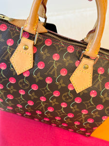 LOUIS VUITTON LV x TM Takashi Murakami Monogram Cherry Speedy 25