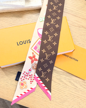 Load image into Gallery viewer, LOUIS VUITTON 2024 Limited Edition Monogram Xmas Vivienne BB Bandeau - Brown
