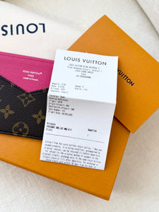LOUIS VUITTON 2025 Monogram Canvas Zippy Coin Purse /Pondichery Pink