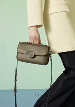 Load image into Gallery viewer, GUCCI Petite GG Mini Shoulder Bag in Brown Leather
