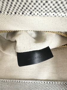 BURBERRY Medium Horseferry Canvas Tote - Grey