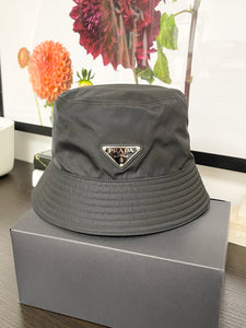 PRADA Re-Nylon Bucket Hat in Black